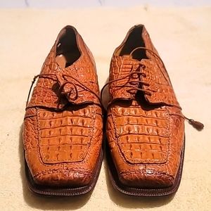 Slick erotica mens alligator shoes